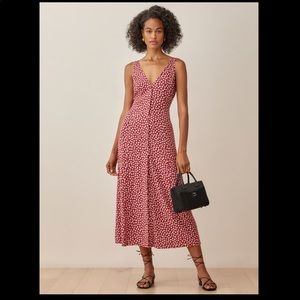 NWOT Reformation Luke Dress size 8 in kendie pattern